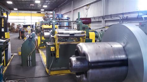 efficient slitting process in sheet metal|slitting machine for steel coil.